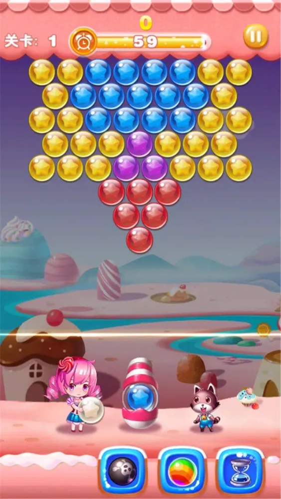 Zrzuty ekranu 泡泡大作战经典版：开心消除小游戏