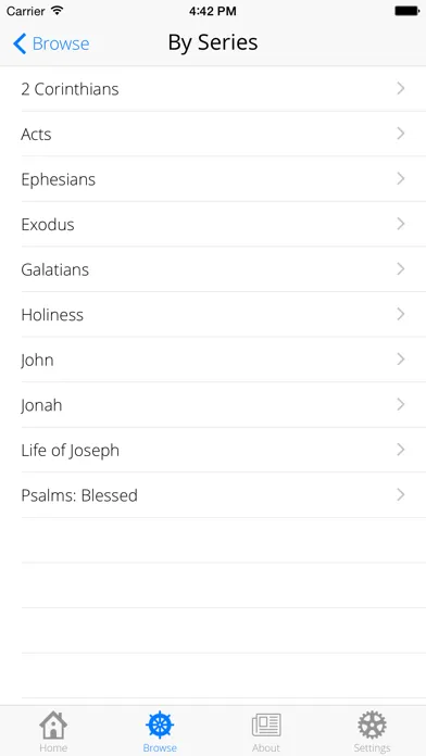Zrzuty ekranu Sermons.io