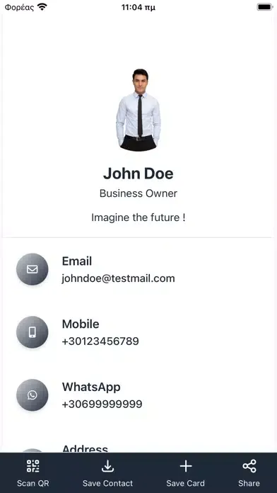 i-card Digital Business Cards স্ক্রিনশট