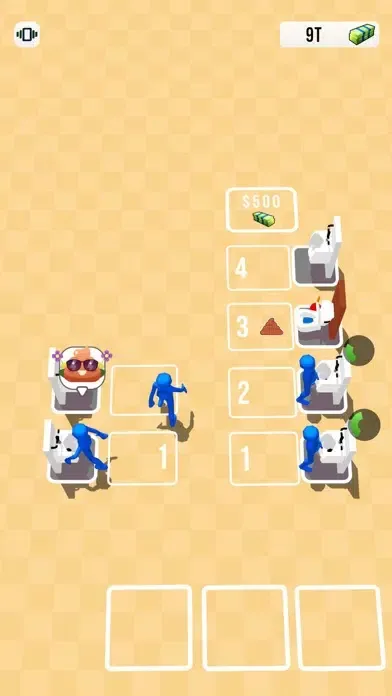 Capturas de tela do Flush Rush!