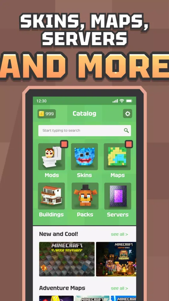 ModBox: Maps Mods Minecraft PE应用截图