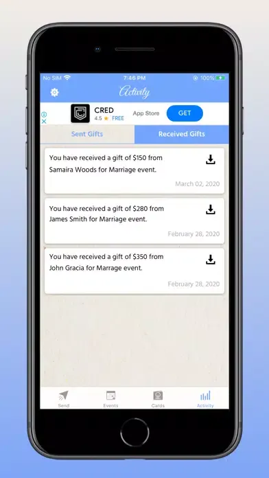 Capturas de tela do Forget Me Knots App