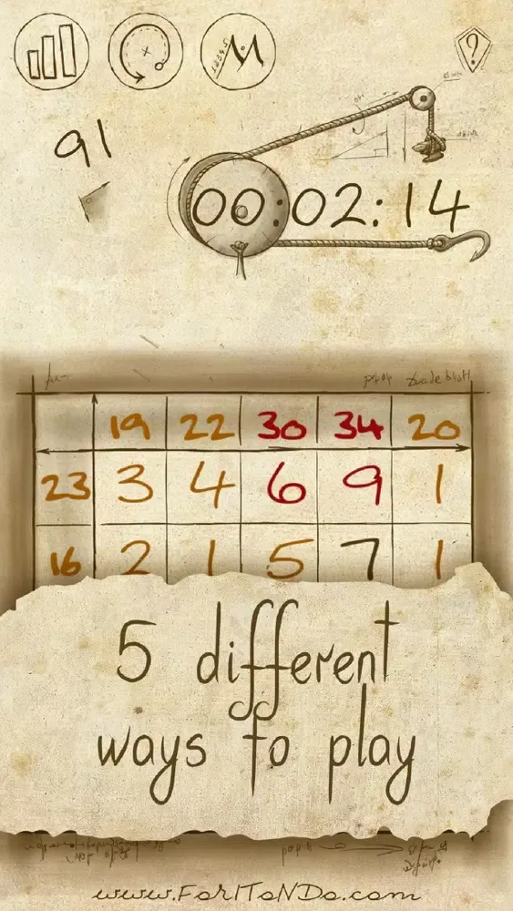 Puzzle 25 - get the sum 25 Screenshots