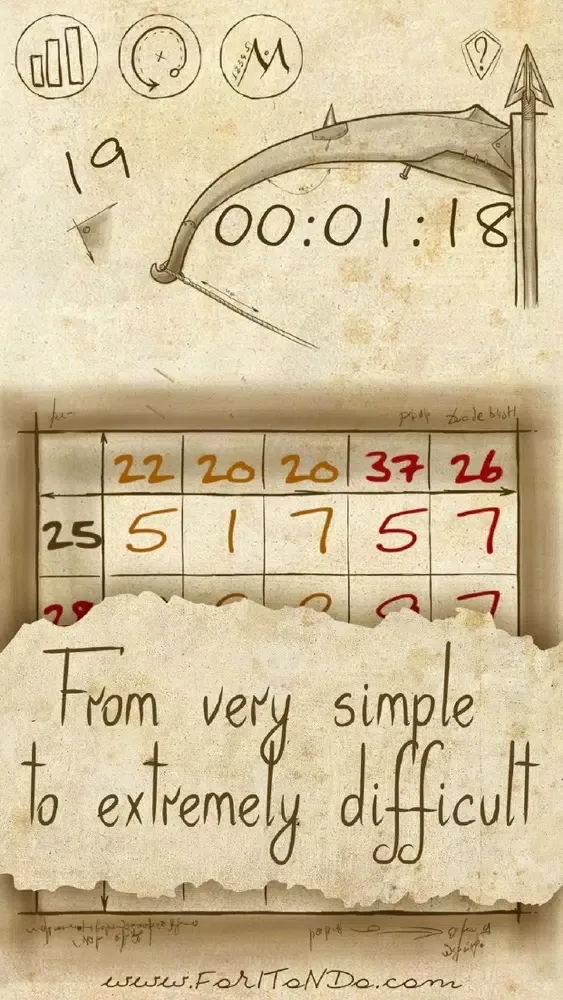 Puzzle 25 - get the sum 25 Screenshots