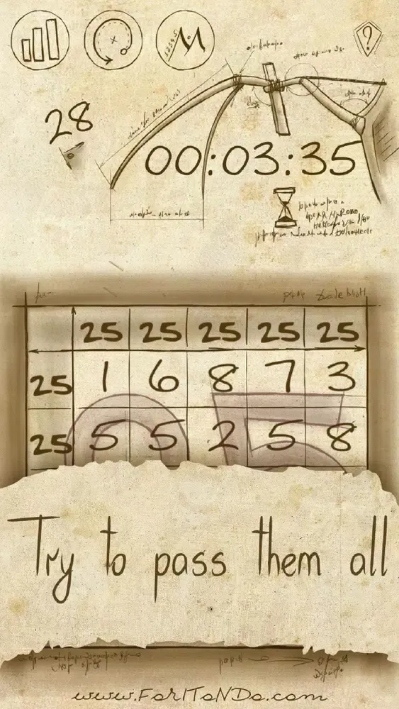 Puzzle 25 - get the sum 25 Screenshots