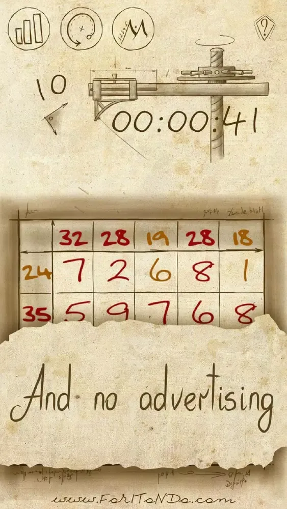 Puzzle 25 - get the sum 25 Screenshots