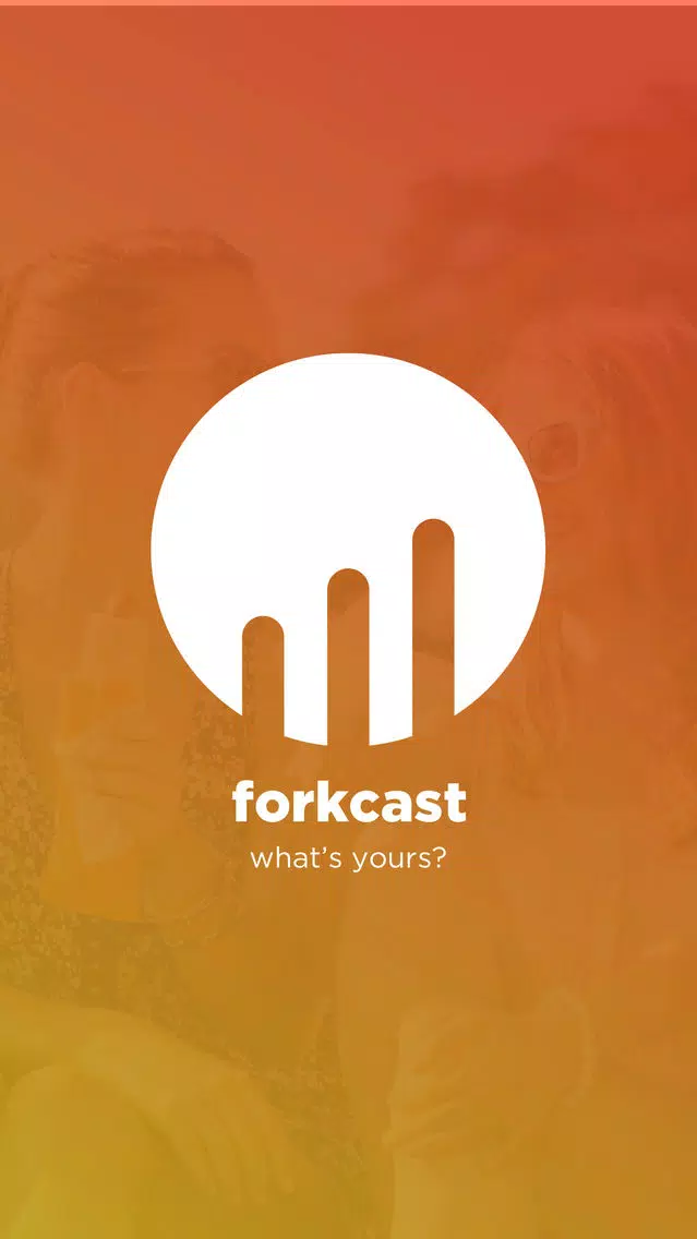 Zrzuty ekranu Forkcast - your next meal
