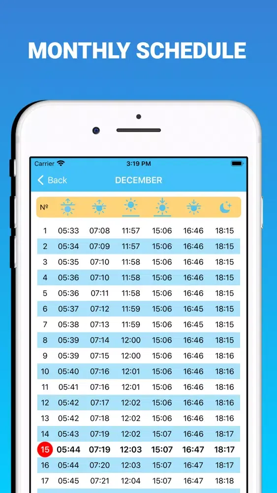 Prayer Times and Qibla compass应用截图