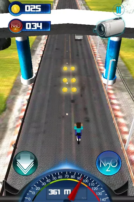 Craft Moto Racer 3D Screenshots