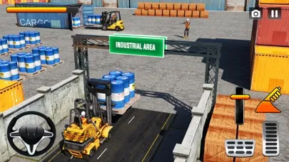 Forklift Excavator Games 2022 स्क्रीनशॉट