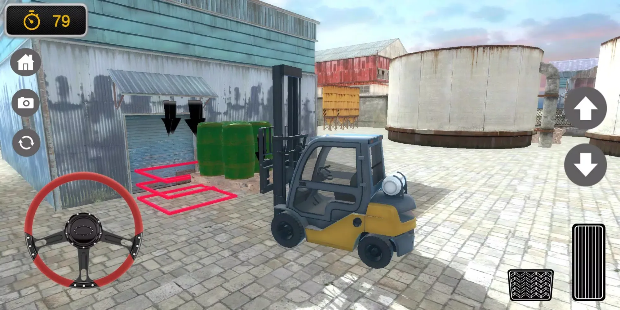 Real 3D Forklift Simulator应用截图
