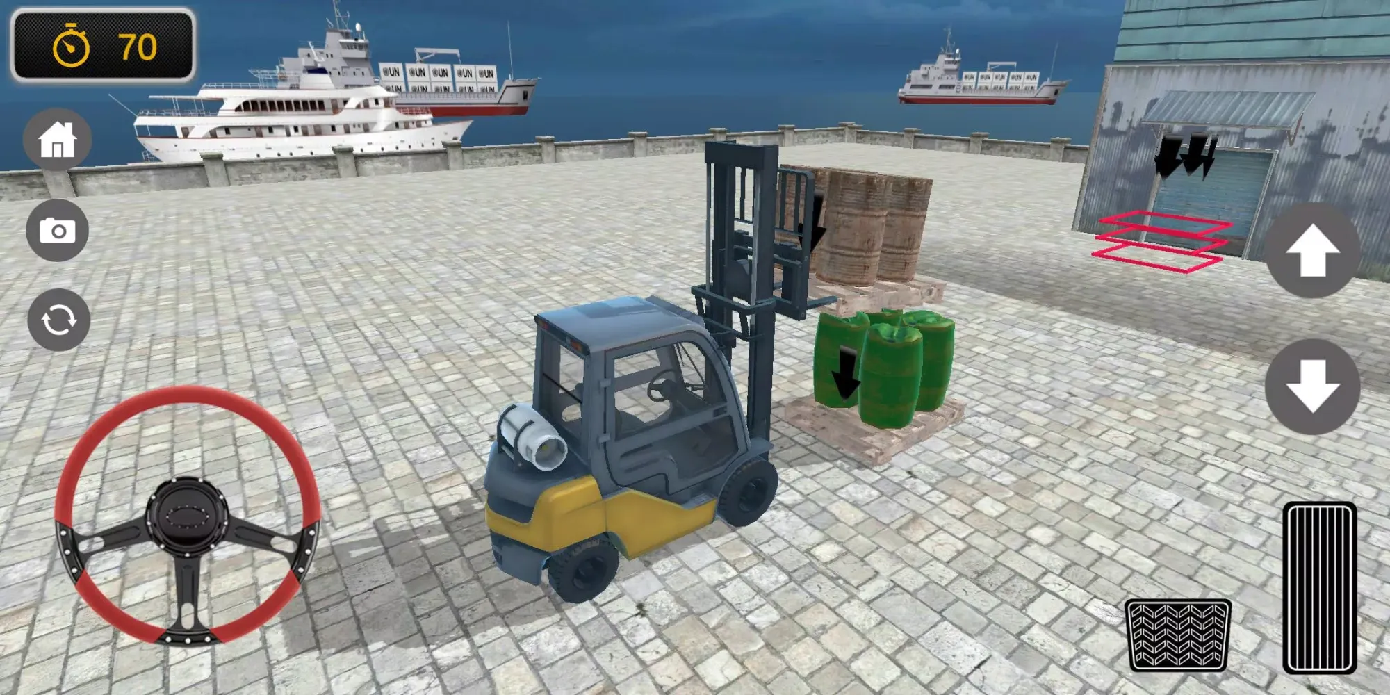 Real 3D Forklift Simulator应用截图