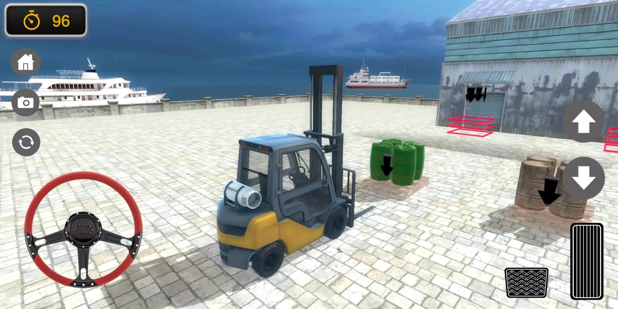 Real 3D Forklift Simulator应用截图