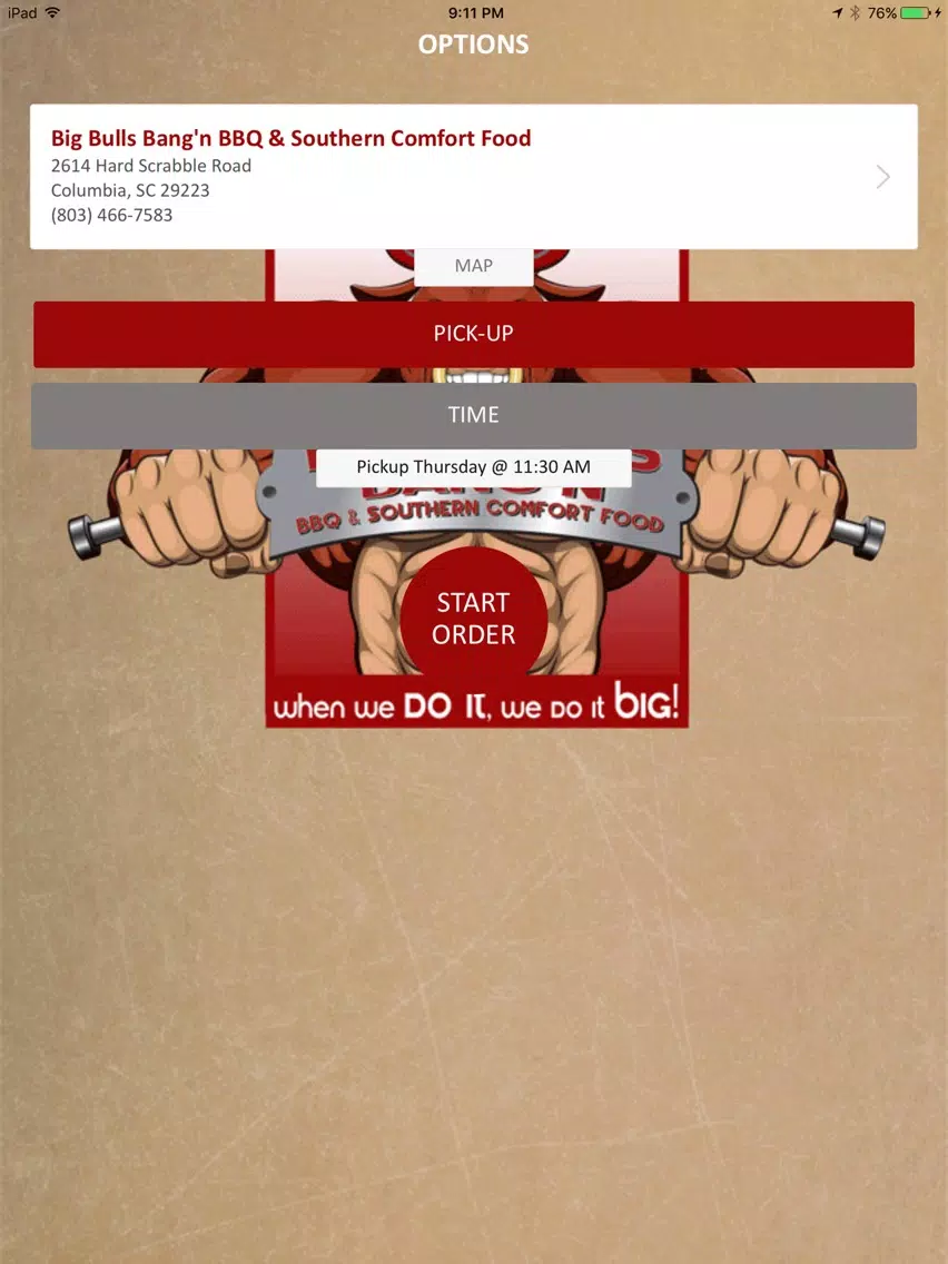 Big Bull's Bang'n BBQ iPad  스크린샷