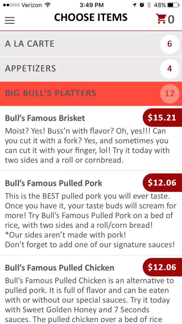 Big Bull's Bang'n BBQ 스크린샷