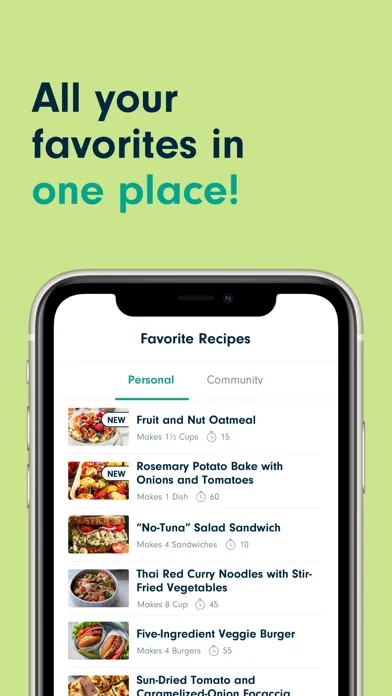 Zrzuty ekranu Forks Plant-Based Recipes