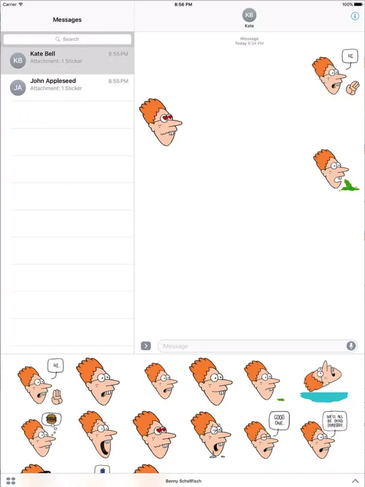 Benny Feels Sticky Pack iPad  Screenshots