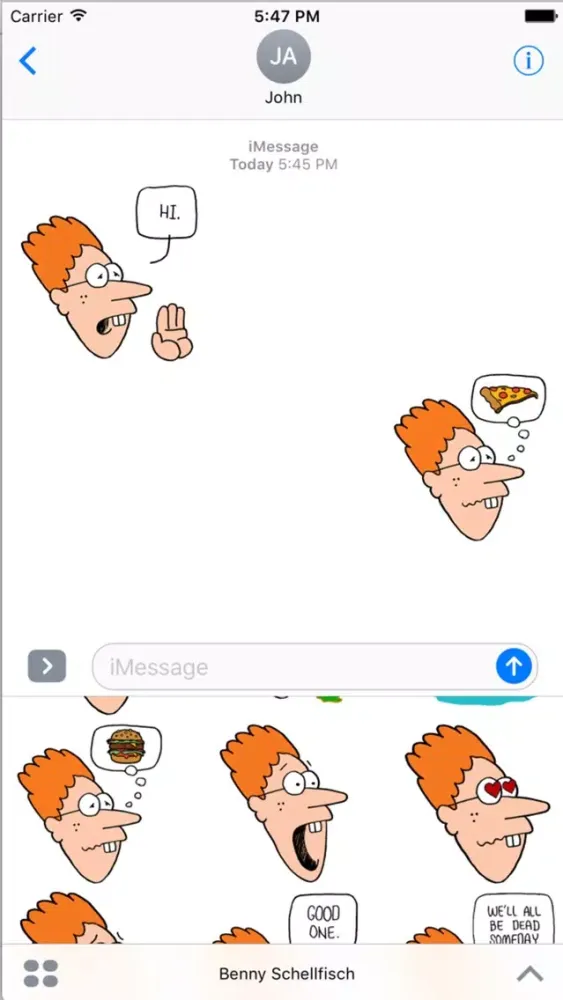 Benny Feels Sticky Pack Screenshots