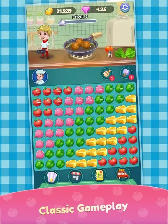 Скриншоты Chef's Blast Pop iPad 