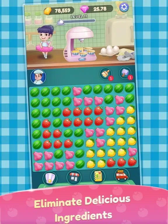Скриншоты Chef's Blast Pop iPad 