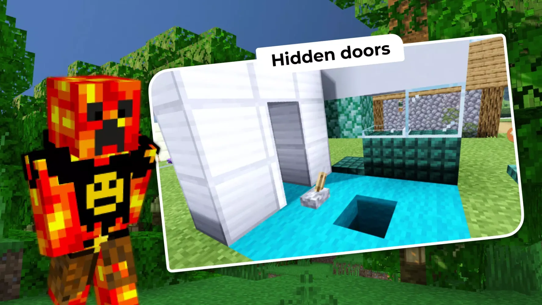 Camouflage Doors Minecraft Mod应用截图