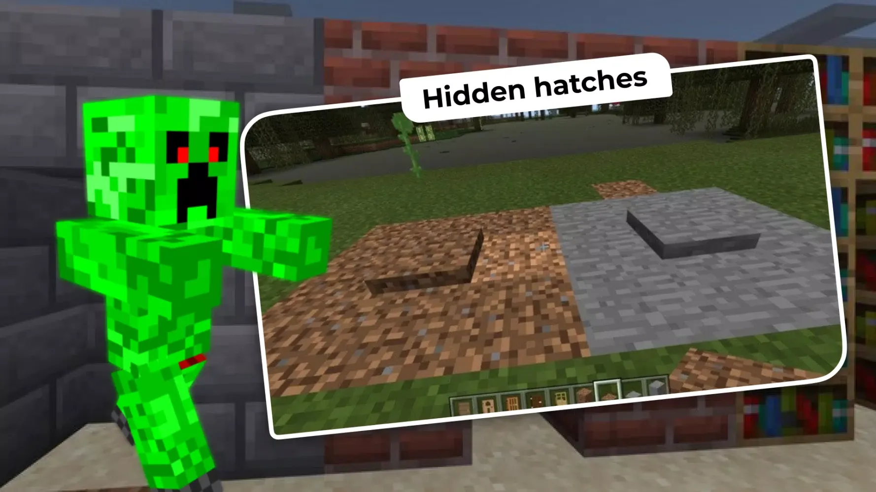 Camouflage Doors Minecraft Mod应用截图