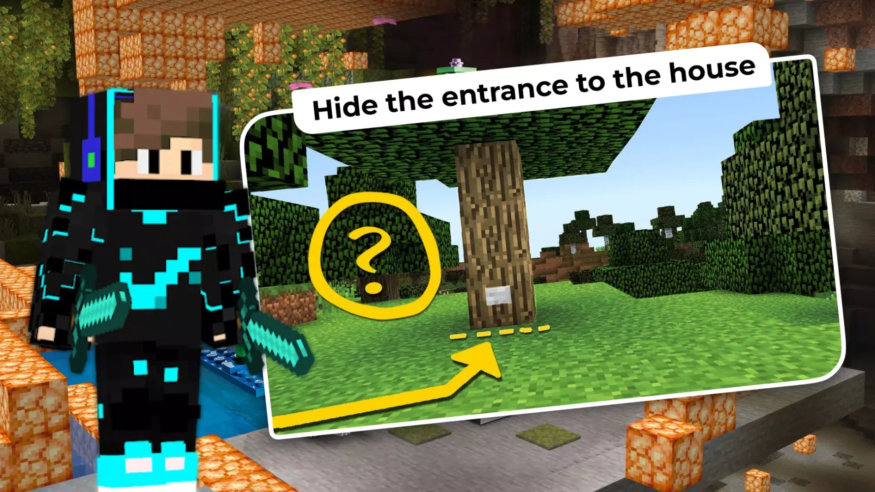 Camouflage Doors Minecraft Mod应用截图