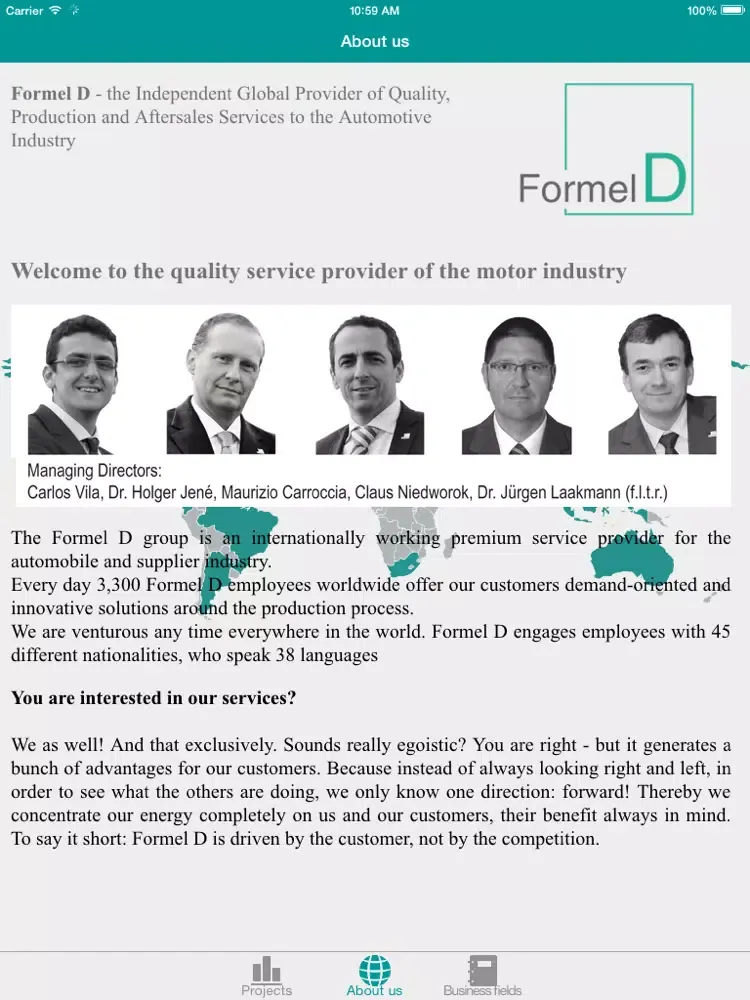 تصاویر Formel D e-Report iPad 