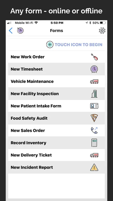 صور Forms On Fire - Mobile Forms