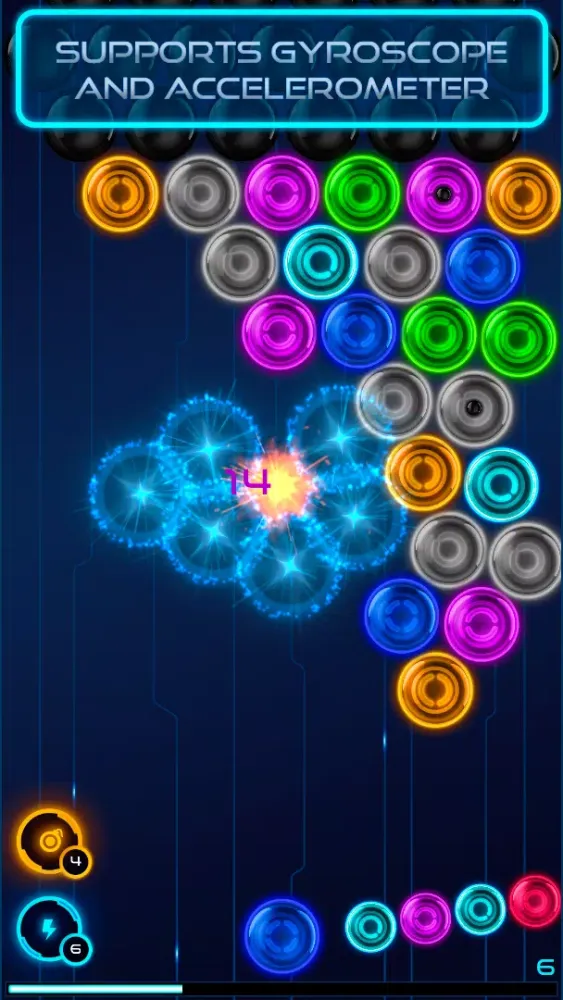 Screenshot di Magnetic Balls: Neon
