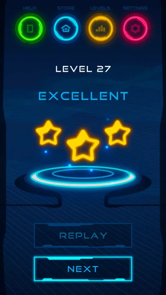 Screenshot di Magnetic Balls: Neon