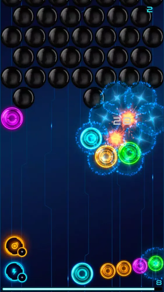 Screenshot di Magnetic Balls: Neon