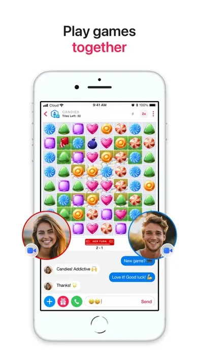 Capturas de tela do Sociable - Games & Video Chat
