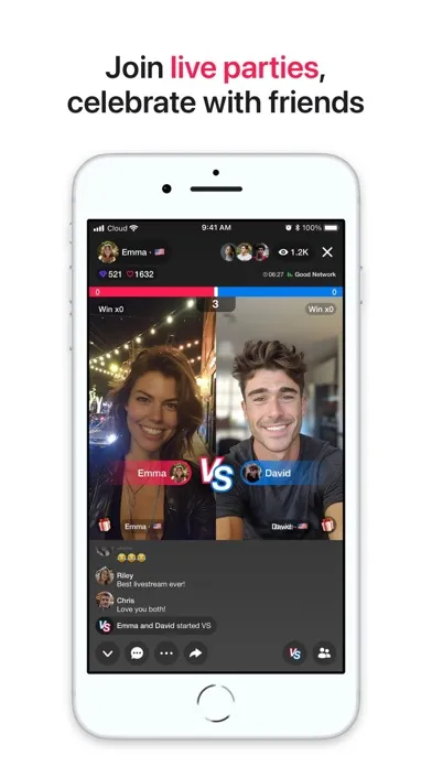 Capturas de tela do Sociable - Games & Video Chat