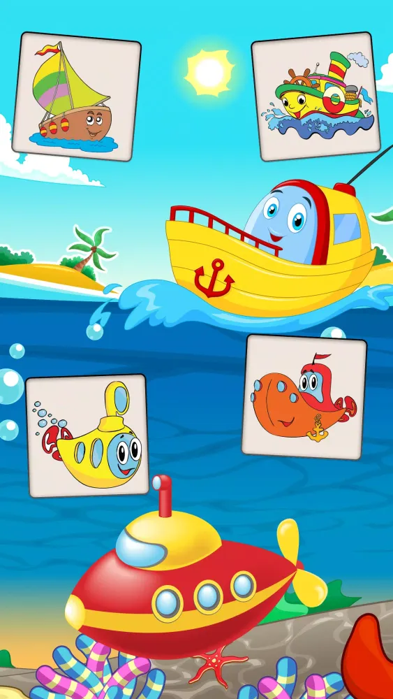 Cars Matching Game Screenshots