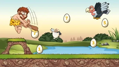 Captures d'écran de Caveman Kids Math 1