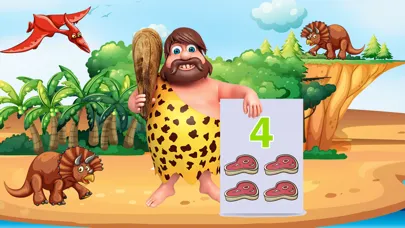 Captures d'écran de Caveman Kids Math 1