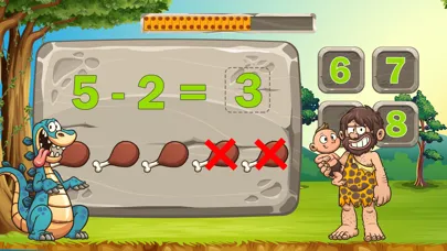 Caveman Kids Math 3 Ekran Görüntüleri