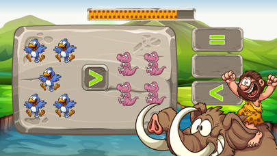 Tangkapan layar Caveman Kids Math 3