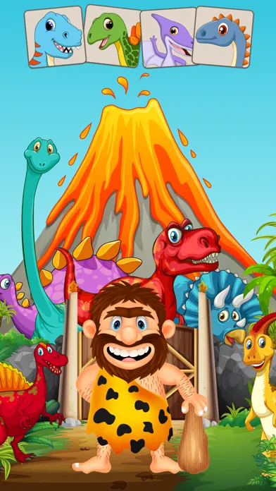 Screenshot di Dinosaurs Memory