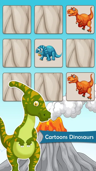 Screenshot di Dinosaurs Memory