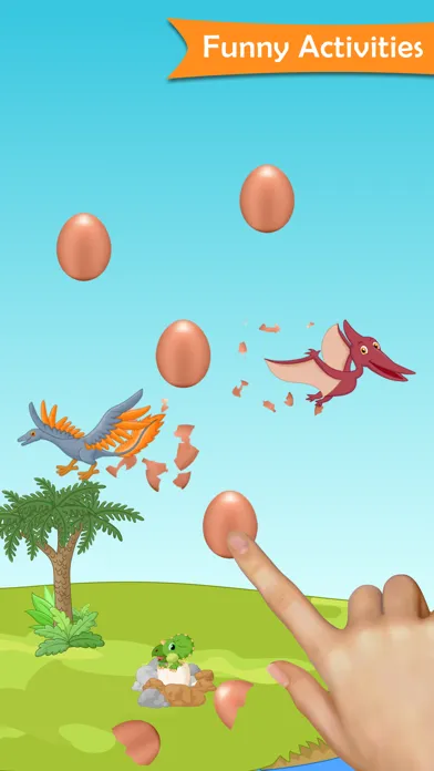 Screenshot di Dinosaurs Memory