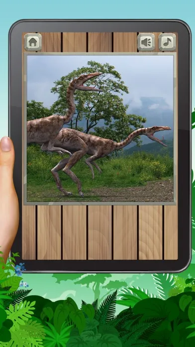 The Dinosaurs Puzzles سکرین شاٹس