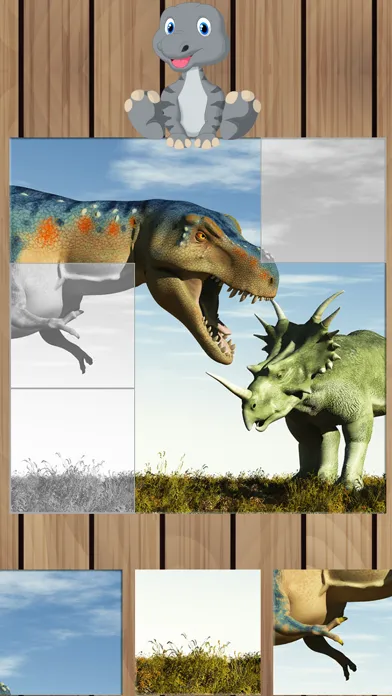 The Dinosaurs Puzzles سکرین شاٹس