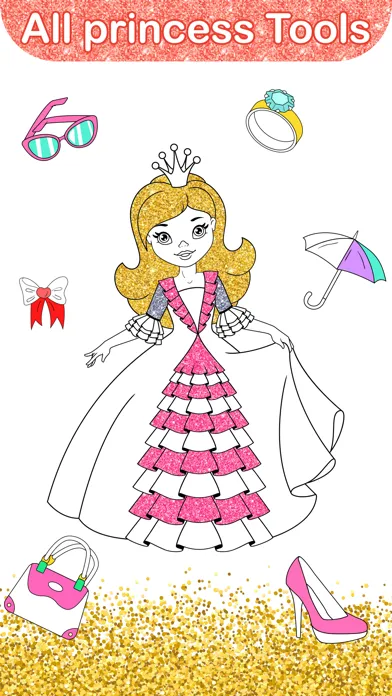 Dress up Coloring Book 2+ سکرین شاٹس