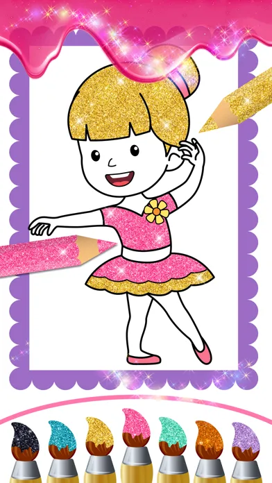 Dress up Coloring Book 2+ سکرین شاٹس