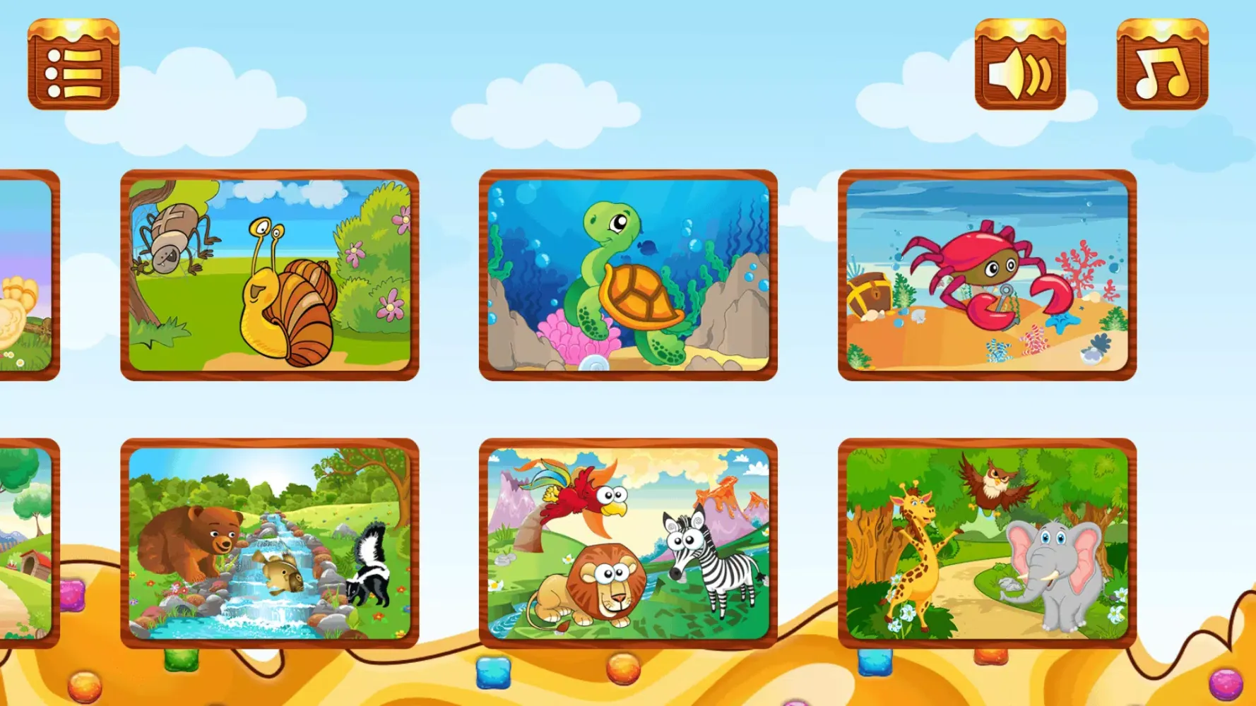 Kids Educational Puzzles Screenshots