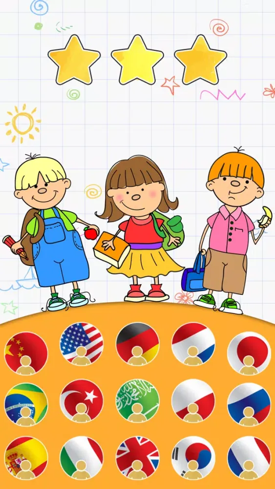 Capturas de tela do Back to School Memory