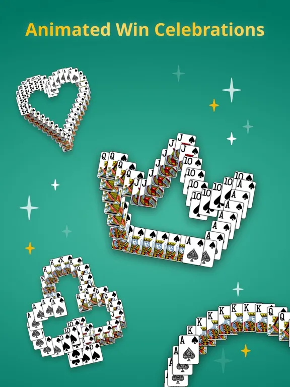 Solitaire Klondike Classic. iPad 应用截图