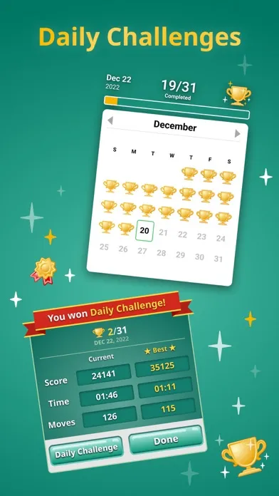 Solitaire Klondike Classic.应用截图